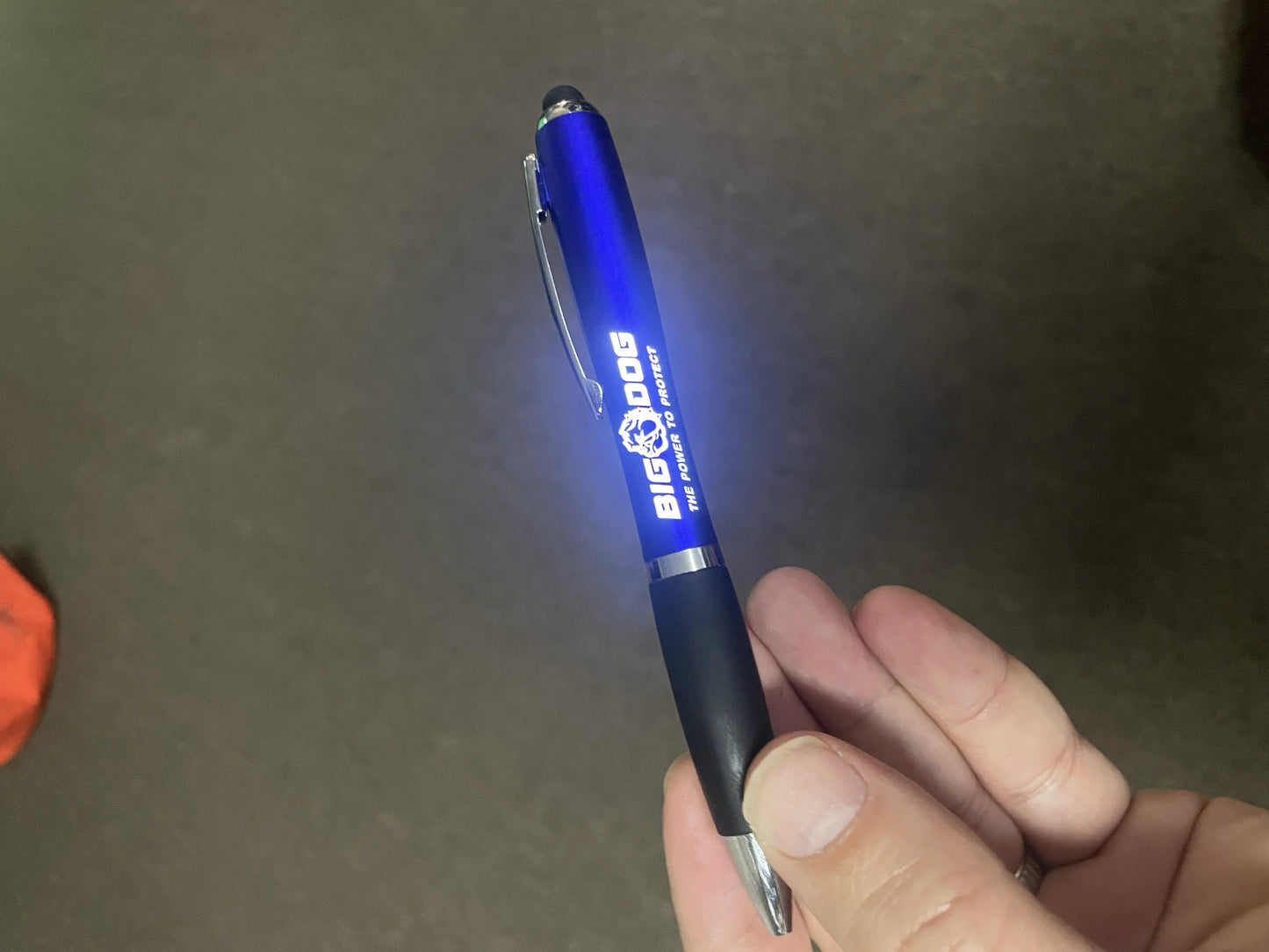 LED Light-Up Touch Screen Stylus Ballpoint Pen for Premium Promotional Gifts