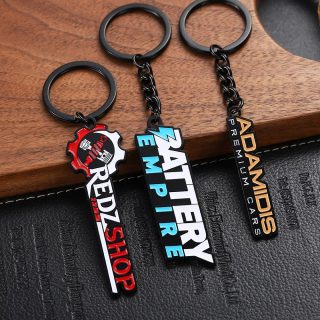 Custom Metal Keychains - Soft Enamel