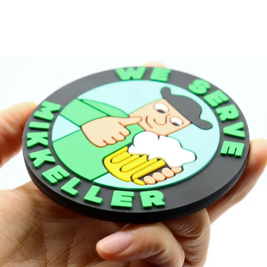 Custom Rubber Coasters
