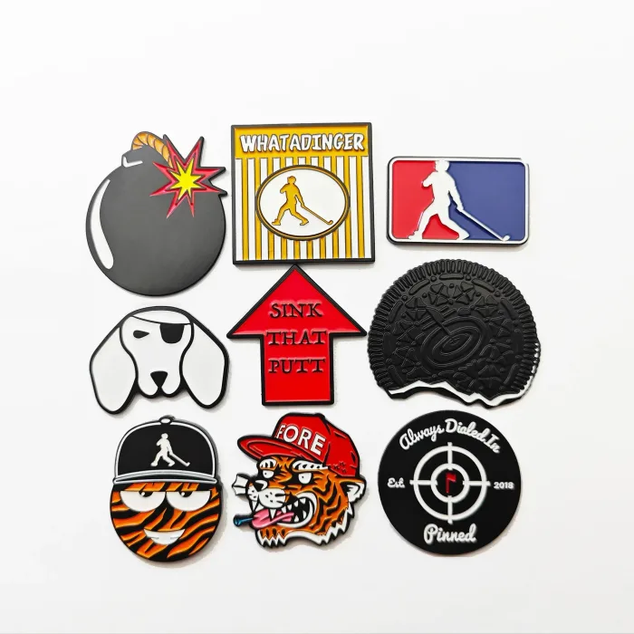 custom metal golf ball markers​