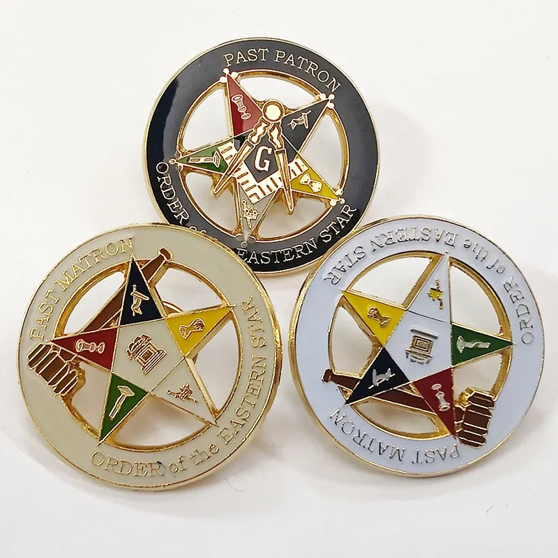 custom masonic lapel pins