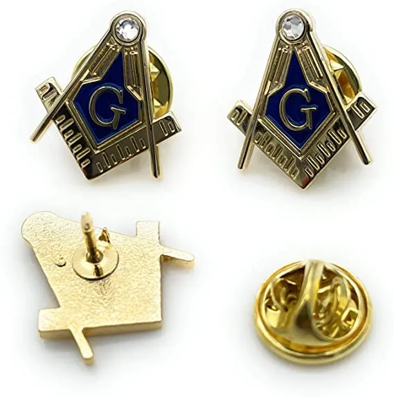 custom masonic lapel pins